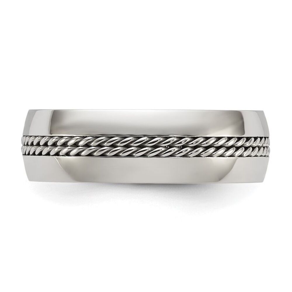 Kazi Luxury Chisel Titanium Polished With Curb Ch… - image 3